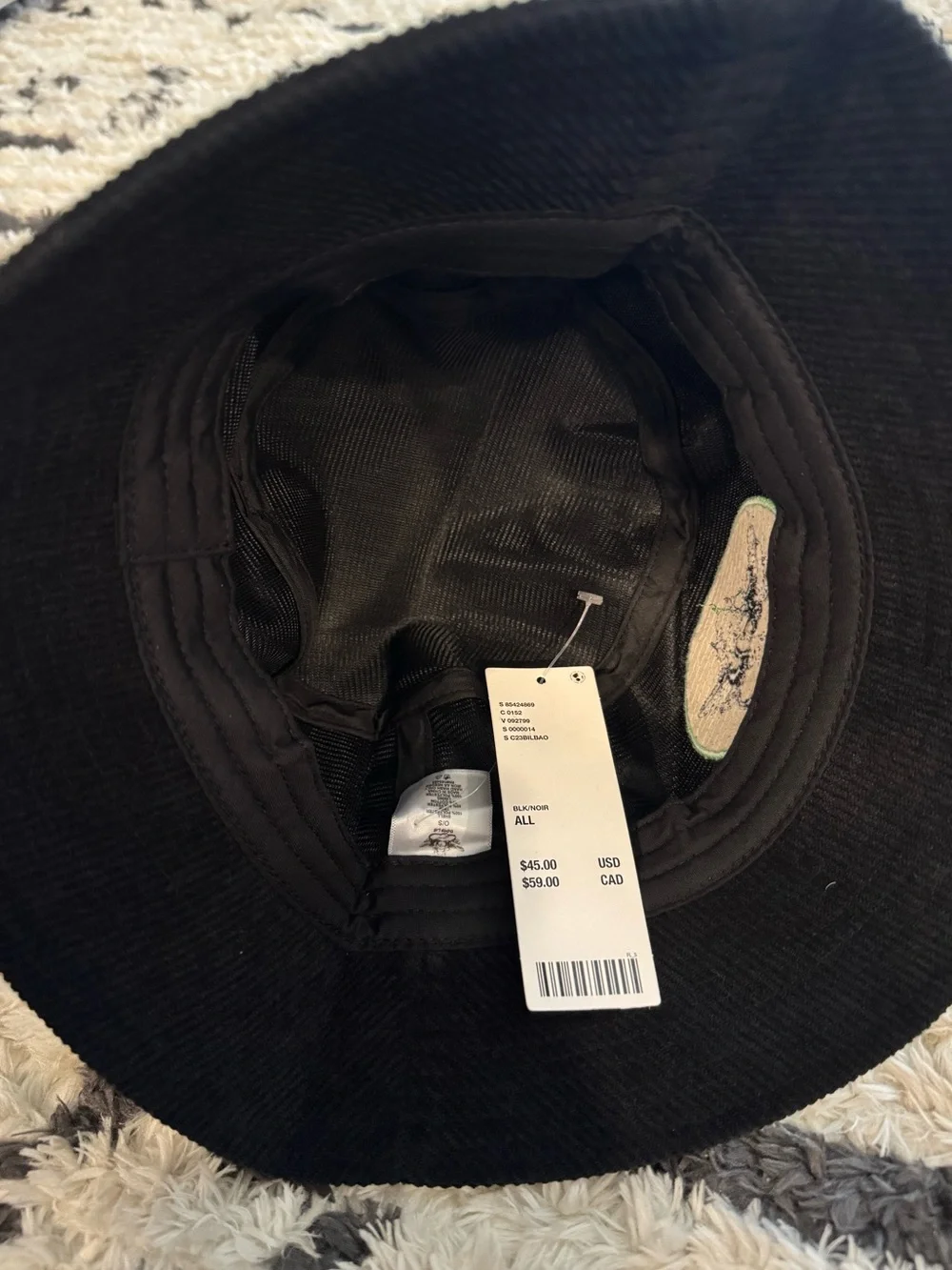 Boys Lie Corduroy Bucket Hat